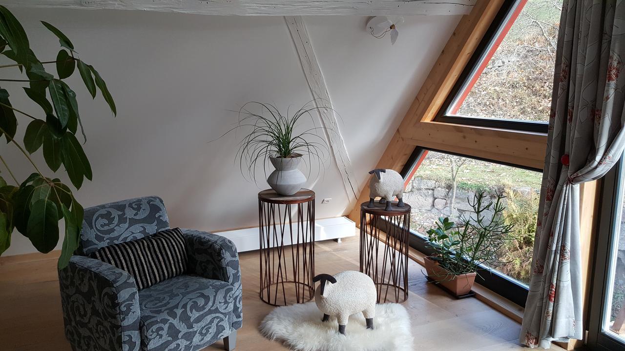Le Chat Rouge Chambres D'Hotes De Charme En Alsace Orbey Exterior foto